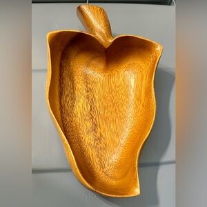 Handcarved wooden‎ dish